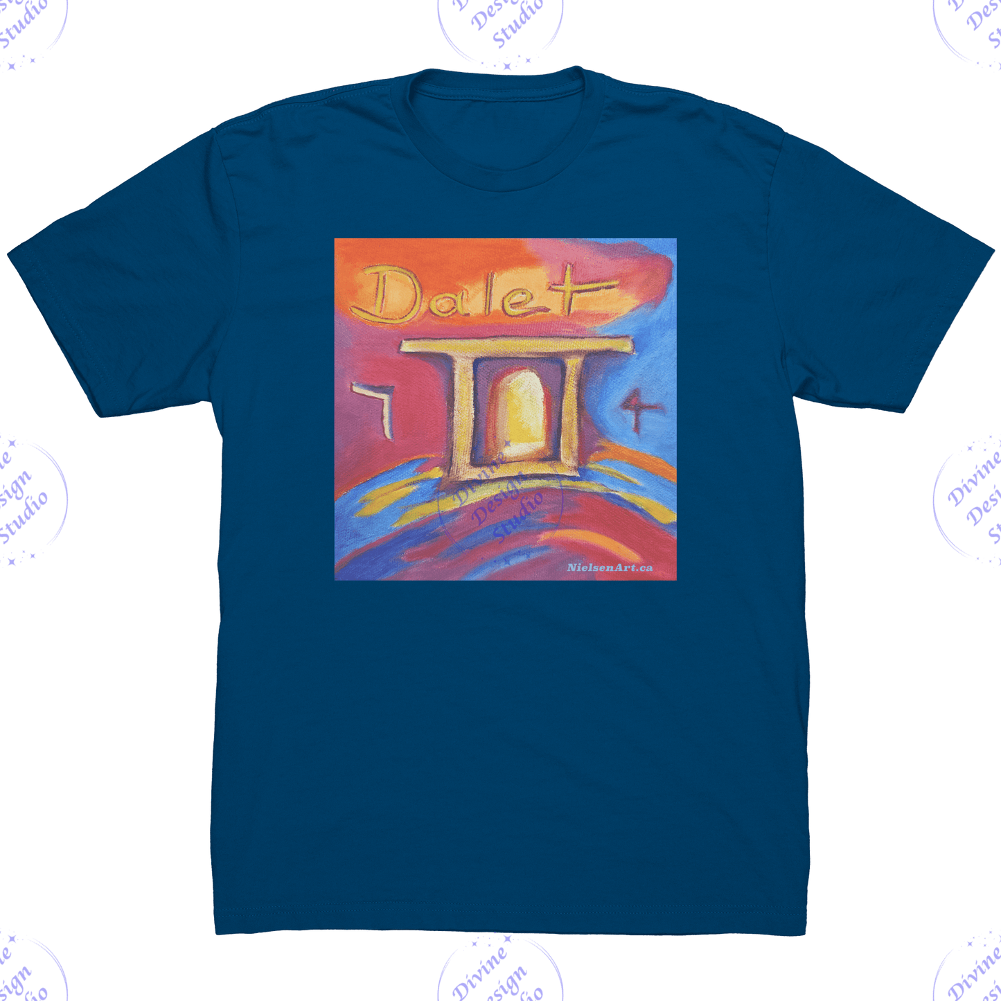 Mens_Tee_with_Paleo_Hebrew_Letter_Dalet_Cool_Blue_Mockup.png
