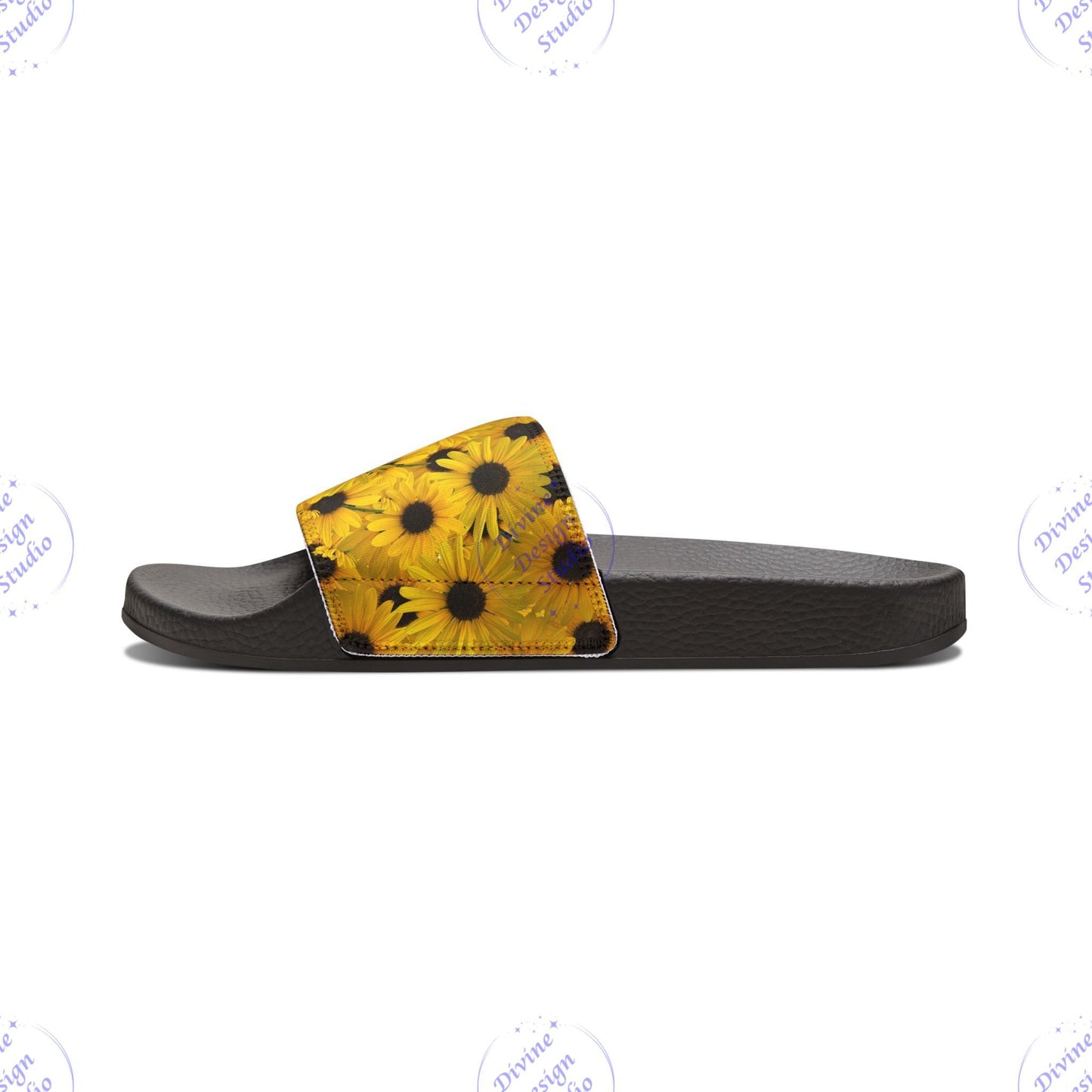 Sunflower Slide Sandals