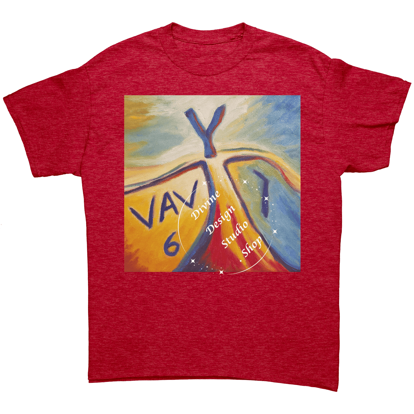 Vav_425_Gildan_Unisex_Tee_Heather_Red_Mockup.png