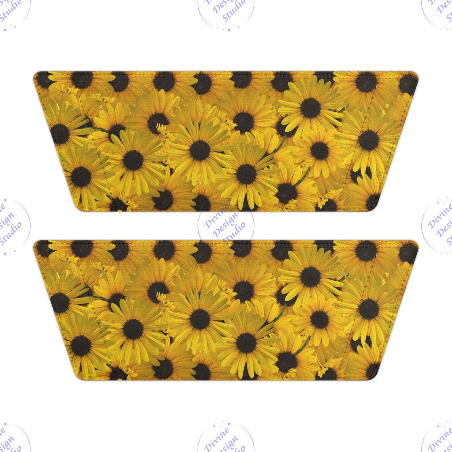 Sunflower Slide Sandals | Bright Summer Footwear for Sunshine Days, Beach Walks & Casual Comfort