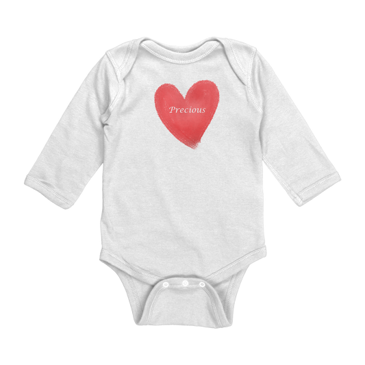 Baby_Long_Sleeve_Bodysuit_-_Precious_in_White_Mockup.png