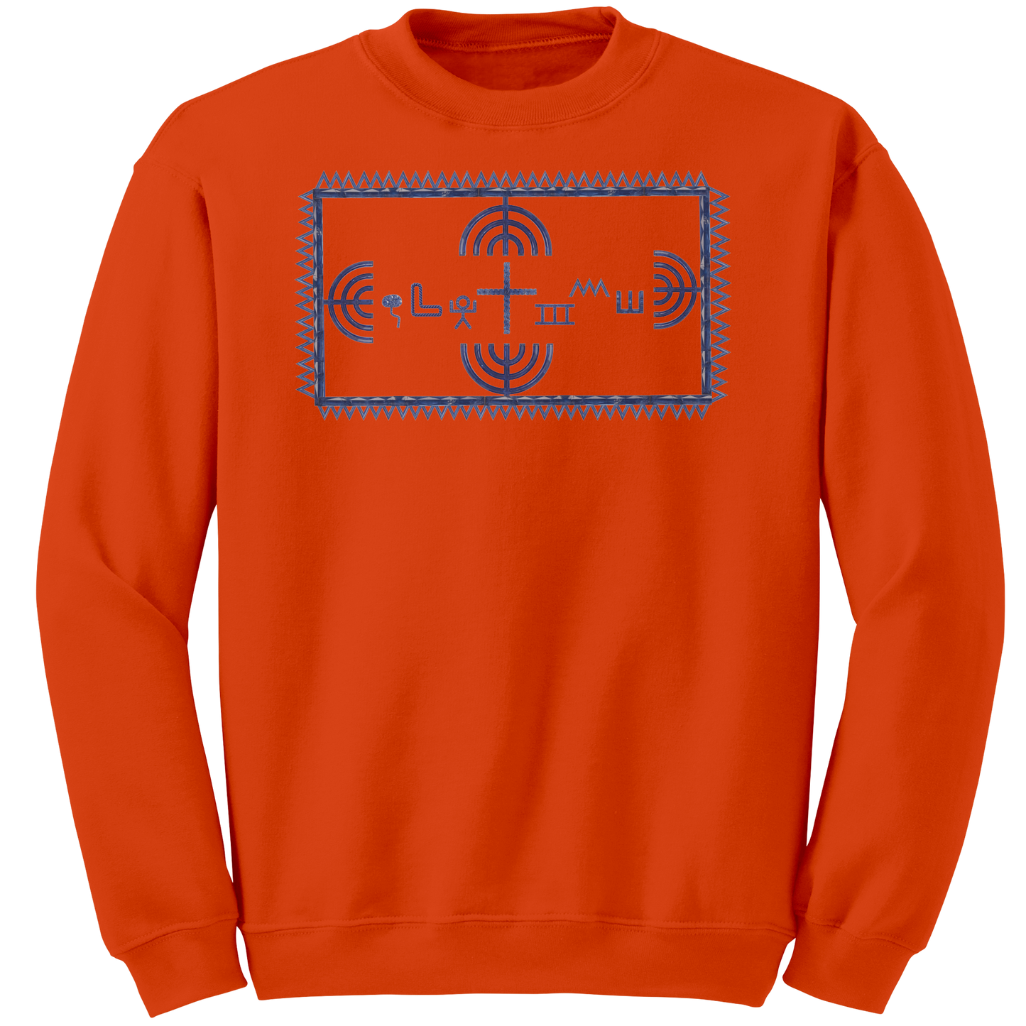 Custom_Heavenly_Name_Fleece_Sweatshirt_Orange_Mockup.png