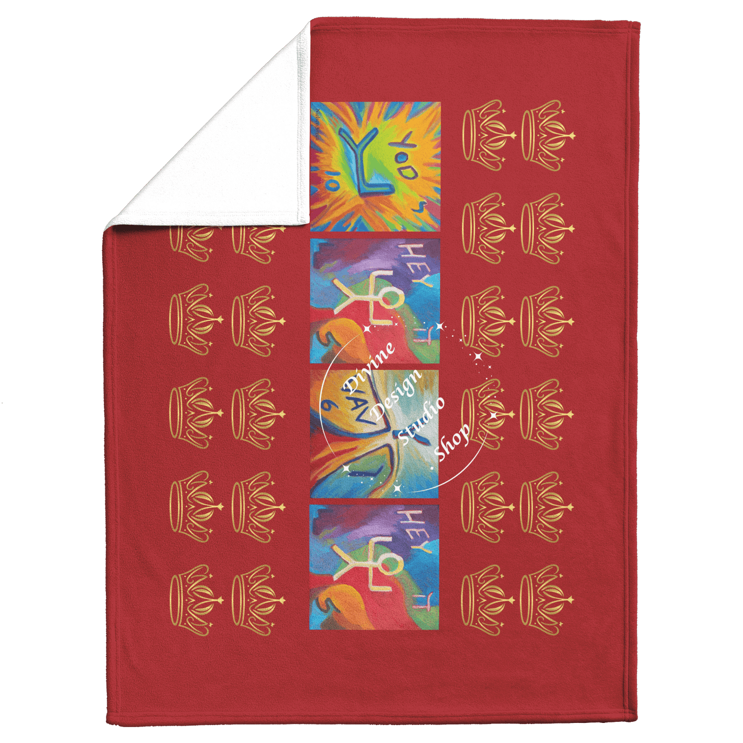 Divine_Gold_Crowns_Fleece_Blanket_-_YHVH_V_Blanket_Fold_Mockup.png