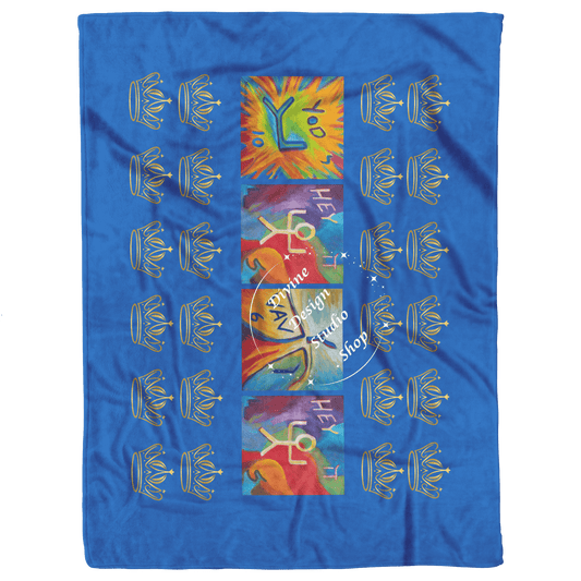 Gold_Crowns_YHVH_Fleece_Blanket_-_Heaven_V_Blanket_AS_Flat_Mockup.png
