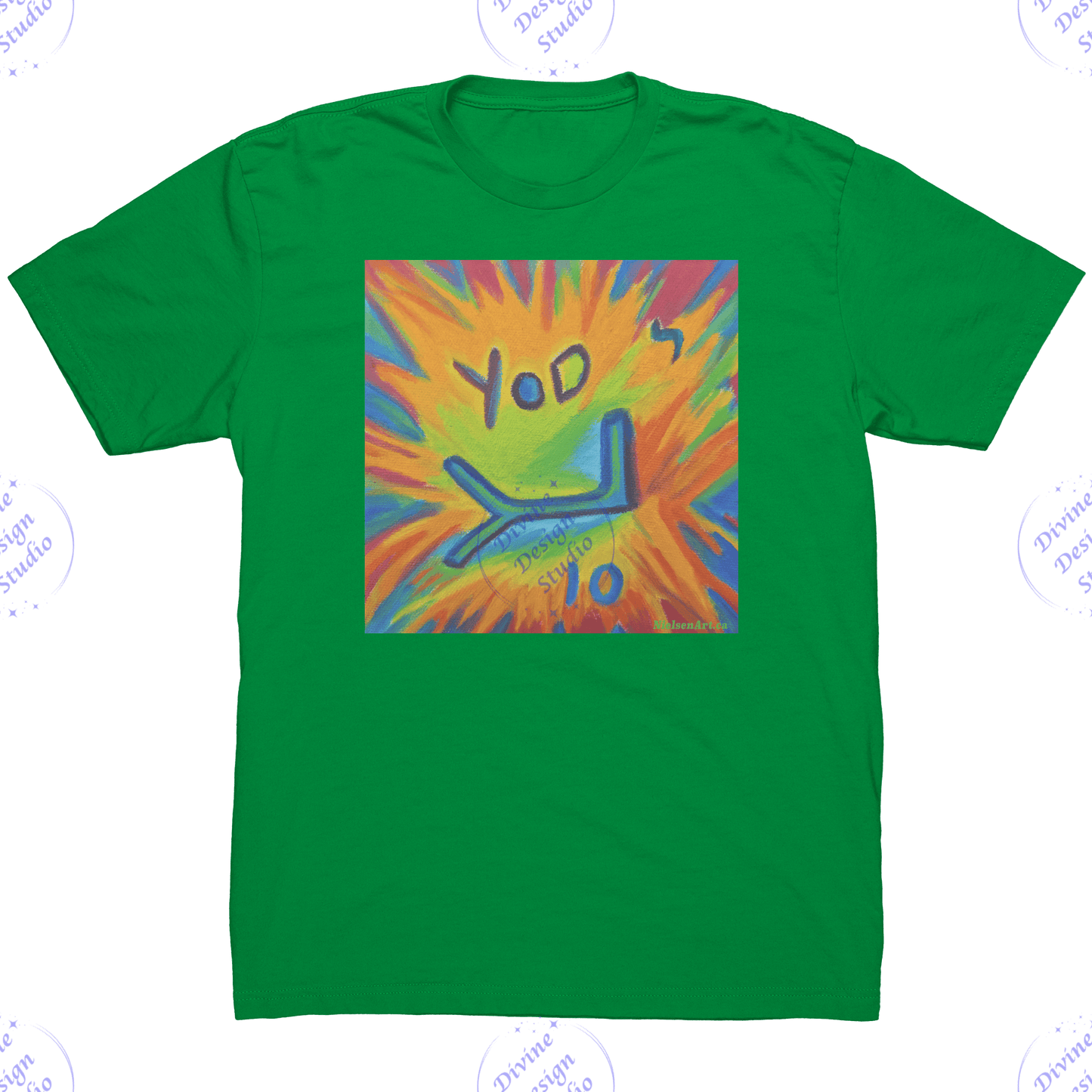 Mens_100_Cotton_Tee_with_Paleo_Hebrew__Kelly_Green_Mockup.png