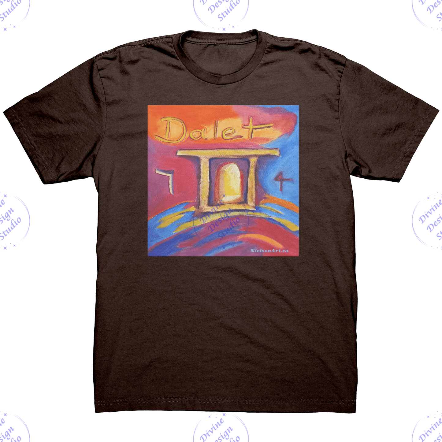 Mens_Tee_with_Paleo_Hebrew_Letter_Dalet_Dark_Chocolate_Mockup.png
