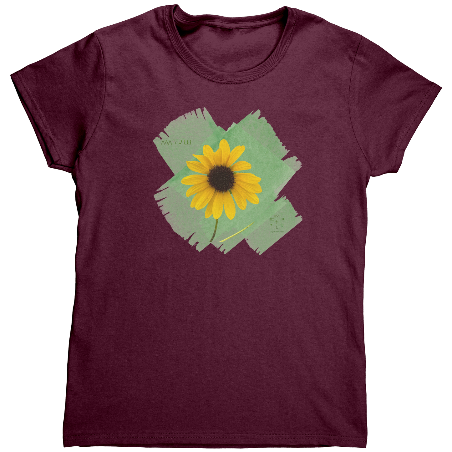 Shalom_in_Bloom_Ladies_Tee_Maroon_Mockup.png_15621679