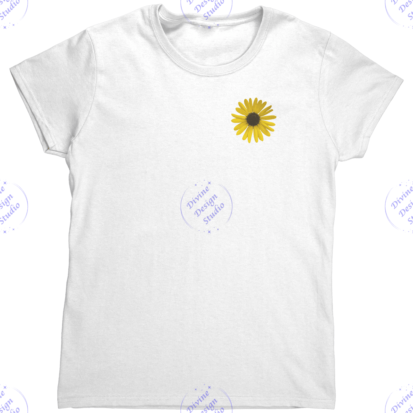 Single_Sunflower_Cotton_Ladies_Tee_White_Mockup.png