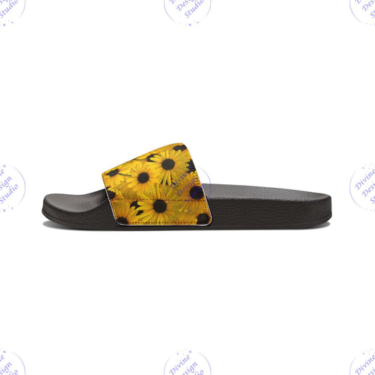 Sunflower Slide Sandals